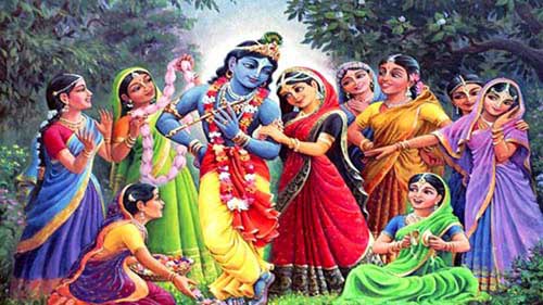 Krishna ki kitni patniya aur raniya thi
